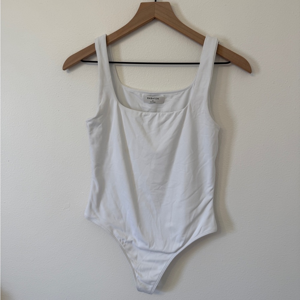 Babaton White Bodysuit
